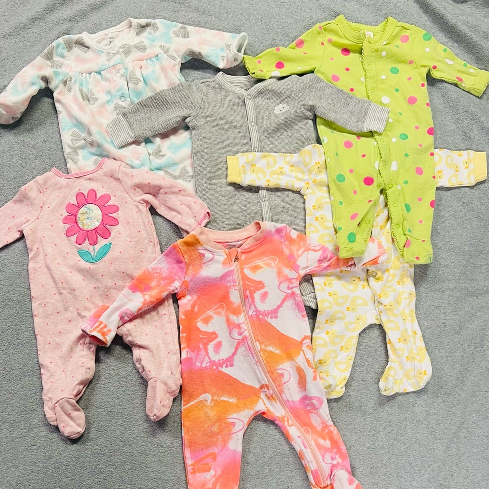 3 Months Old Pajamas Bundle (6)